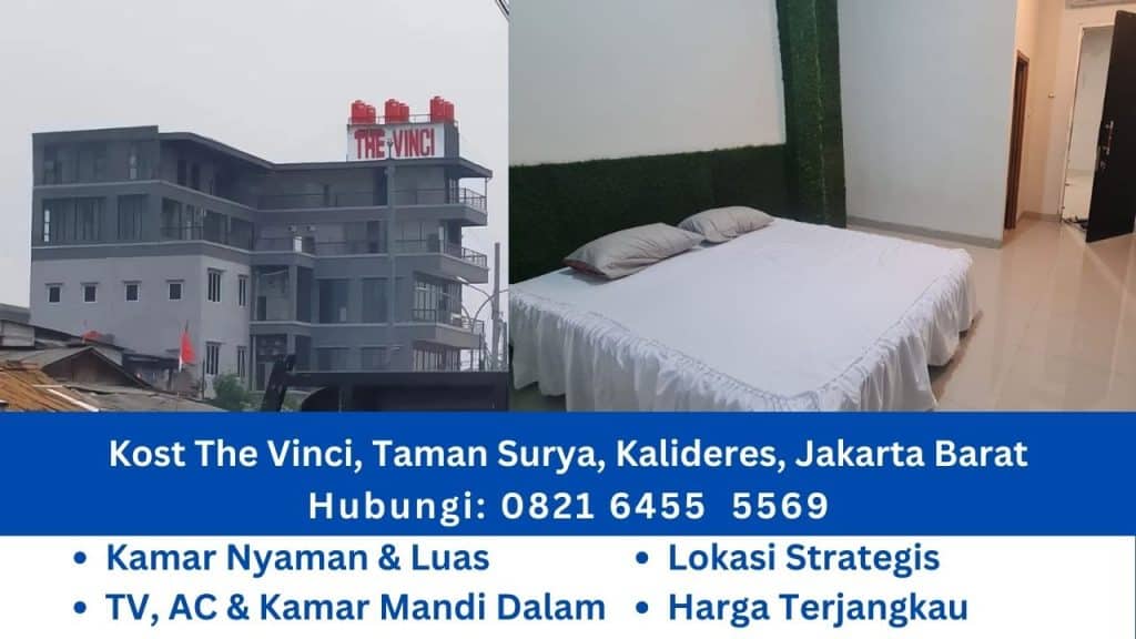 Kost di Taman Surya Kalideres jakarta