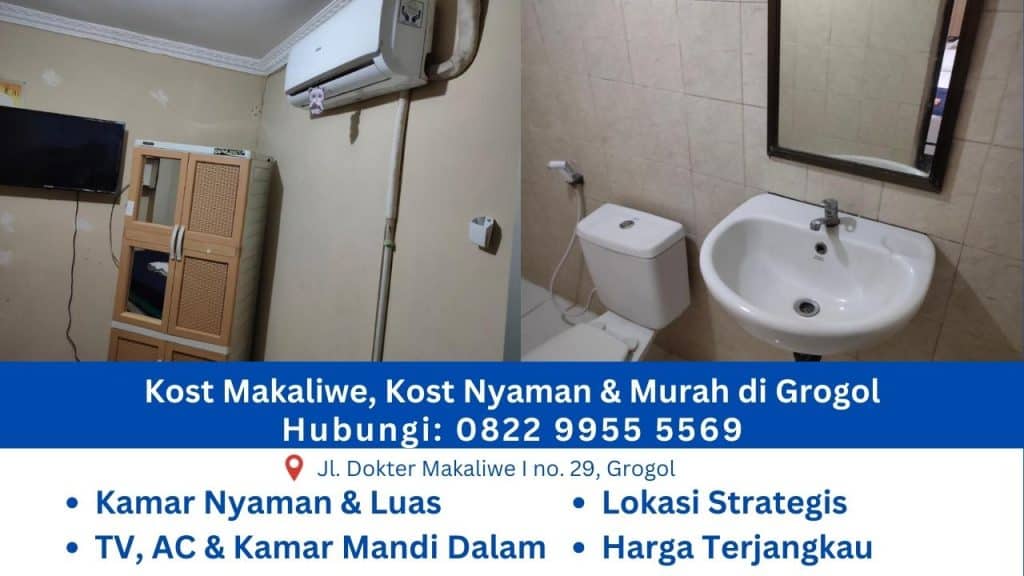 kost murah campur grogol trisakti untar