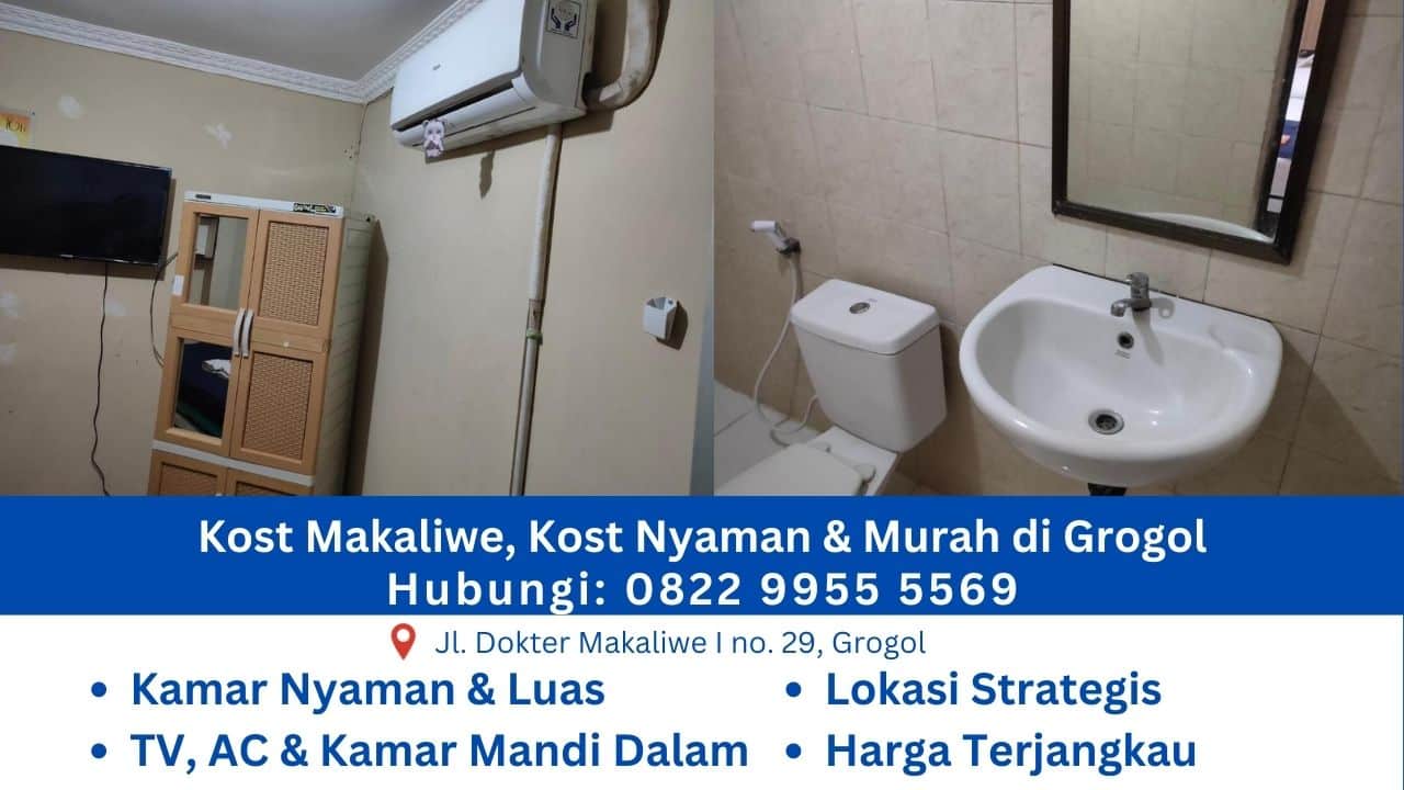 kost murah campur grogol trisakti untar