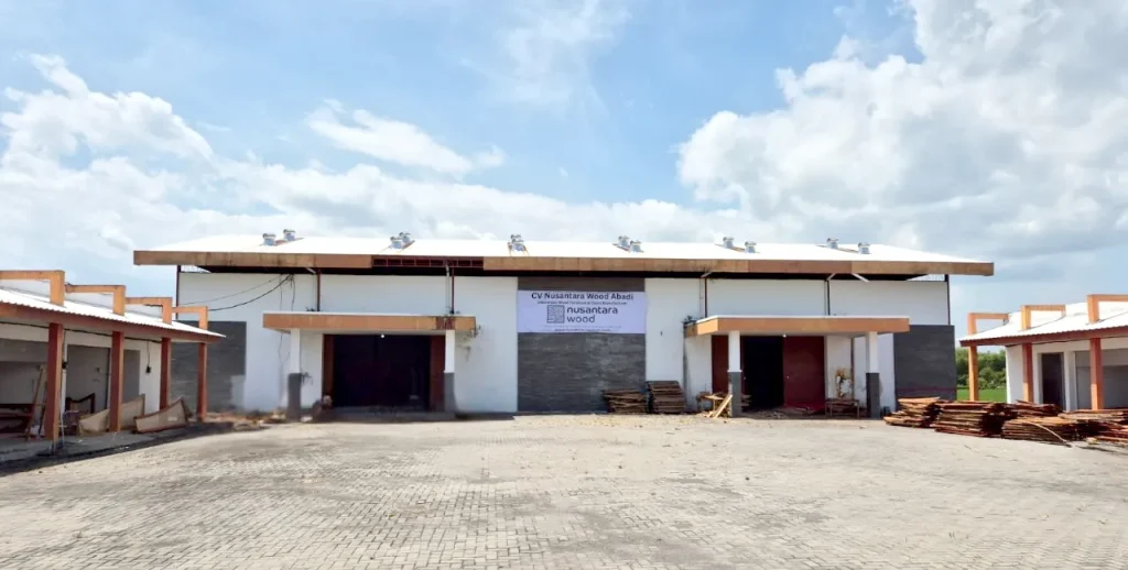 Nusantara Wood Furniture and Door Factory in Indonesia